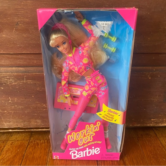 Vintage 1996 Workin’ Out Barbie Doll - Picture 2 of 3